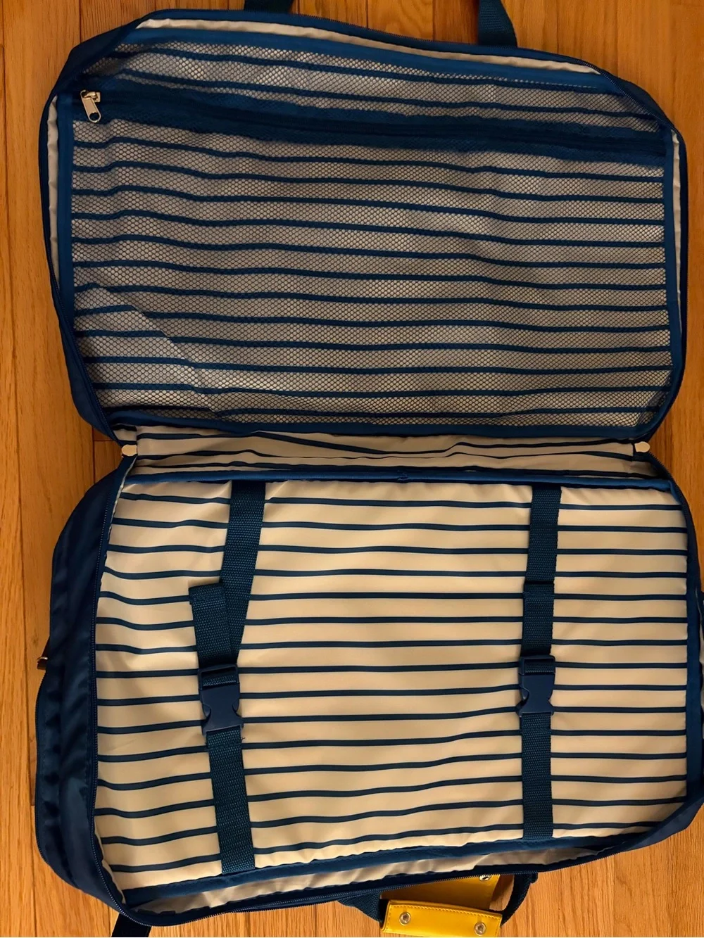 Blue 2-in-1 Carry-On Duffel Bag